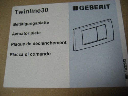 Geberit betätigungsplatte - geberit,