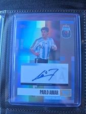 Pablo aimar auto 250 topps - aimar,