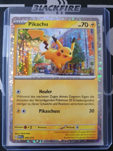 Pokemon karte pikachu - pikachu, holo