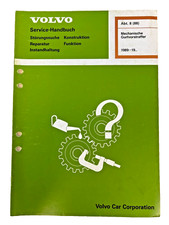 Volvo service handbuch - volvo, service-handbuch