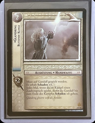 Lotr tcg glamdring - tcg:,