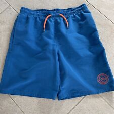 Badeshorts Jungen Gr. 158/164 Blau