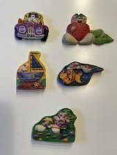 5 Diddl Maus Magnete Sammlung aus den 90 er Jahren