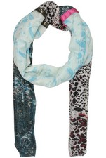 Plomo plata schal damen tuch - o,