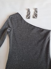 Warehouse One-Shoulder Kleid