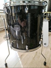 Mapex SATURN V Black Pearl Tour STANDTOM 16X16 - Super Zustand!!