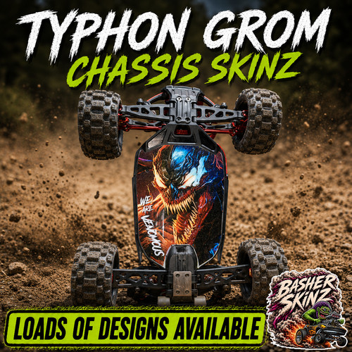 Arrma typhon grom rc chassis - arrma,