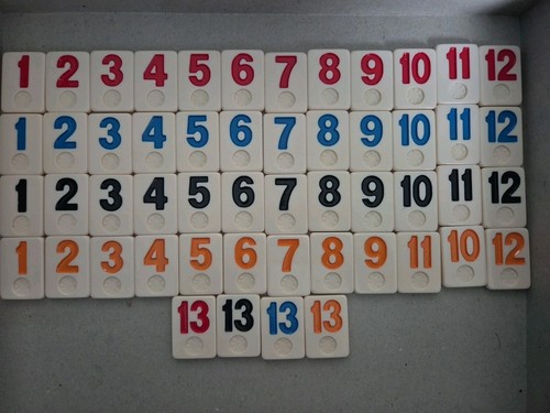 Rummikub jumbo steine - rummikub, (ohne