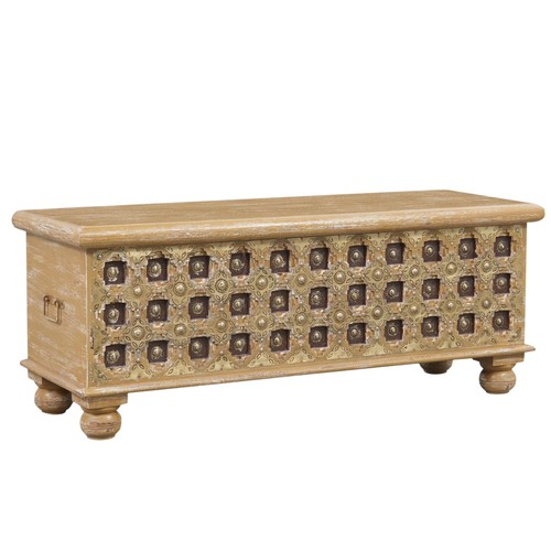 Indische truhe holztruhe antik - indische,