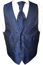 Hochzeitsweste m. Plastron