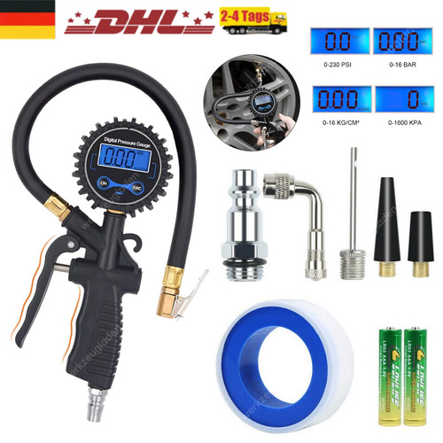 Lcd digital reifenfüllpistole - lcd,