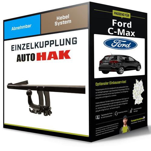 Abnehmbare anhängerkupplung - abnehmbare,