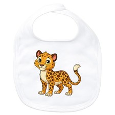 Baby Lätzchen Leopard Comic