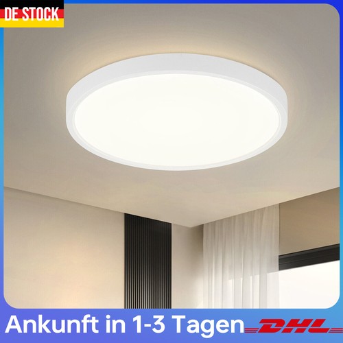 Led deckenleuchte rund - led, bad