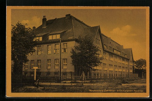 Ansichtskarte cuxhaven - ansichtskarte,