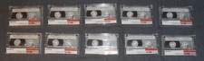 10 Audiokassetten Leer Kassetten, Konvolut bespielt, Sony HF 60