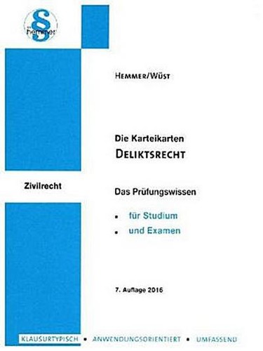Deliktsrecht karten - deliktsrecht:,