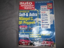 Auto Motor & Sport AMS 12/1992 Opel Calibra Honda Prelude VW Corrado Passat VR6