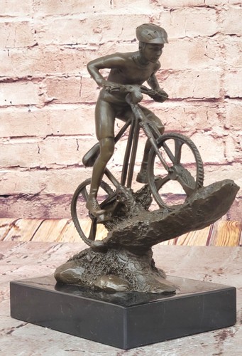 Radfahrer skulptur solid - skulptur,