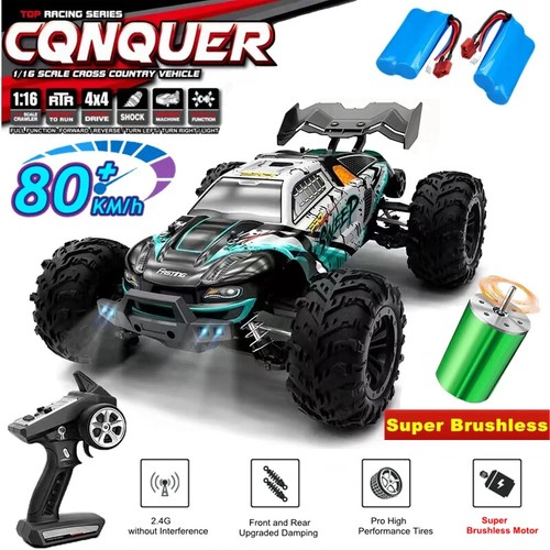 Bürstenloses 4wd rc auto - 1:16,