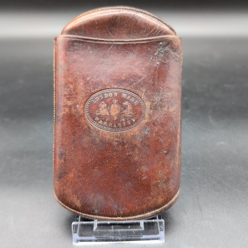 Altes leder zigarren etui - altes,