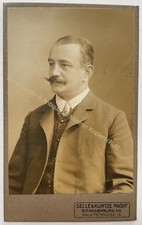 orig. CDV Foto Fotografie Mann