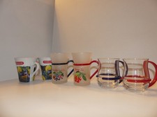 4 Teegläser Glas mit