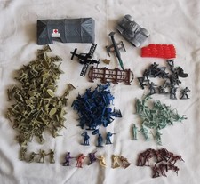 185 Militär Plastikfiguren Sammler Spielzeug Mini Soldaten farbig Modell Zubehör