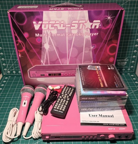 Vocal star 400 pink - vs-400, karaoke