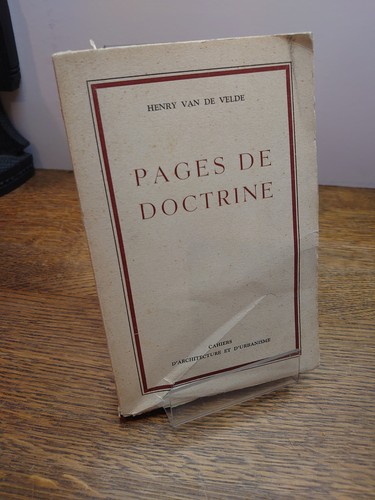 Henry van velde - de, pages