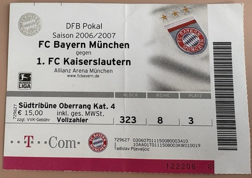 Ticket 2006 bayern - |, 2006/07