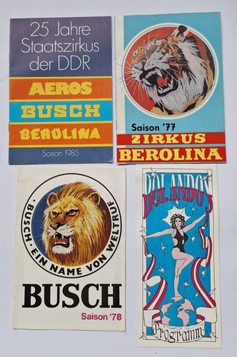 Heftchen veb staatszirkus - veb,