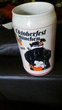 Oktoberfest München 1984 Krug Bierkrug Jahreskrug Oktoberfestkrug Emil Sogor TOP