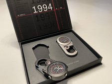 HURTIGRUTEN WATER RESISTANT 3 ATM EXPLORER Clip Uhr / Kompass / Taschenlampe,