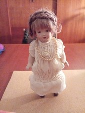 Porzelan Puppe Klein Ca. 20 cm