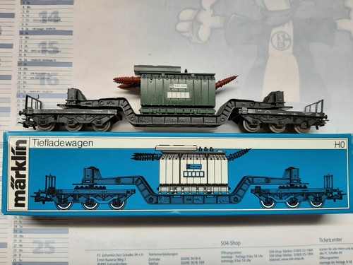 Märklin 4617 tiefladewagen - mÄrklin,