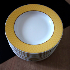 1 Suppenteller - Winterling Bavaria Germany Fahne gelb