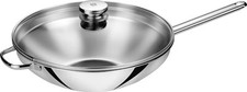 ZWILLING WOK PLUS Edelstahl selber 3,5 Liter Fassungsvermögen 32x16,1cm