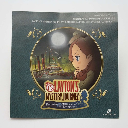 Nintendo 3ds layton mystery - nintendo,