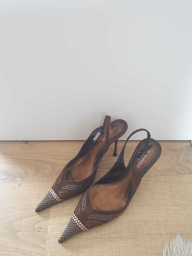 High heels 37 - gr., braun