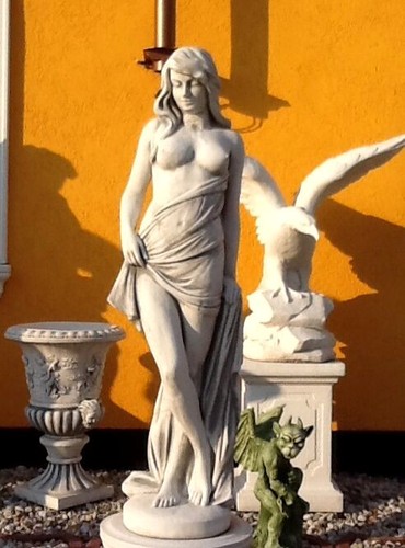 Statue steinguss frauenakt - steinguss,, "frauenakt