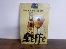 LEFFE BEER BIER Blechschild