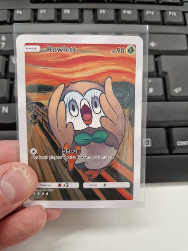 Rowlett munch scream - scream, karte