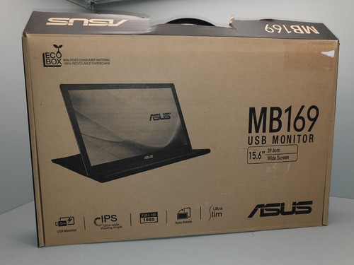 Asus mb169b usb - monitor, 15,6