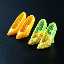 Schuhe Puppen Gold - Wide Pump