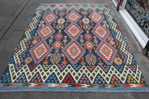 Kelim vintage traditionell - kelim,