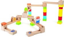 Small Foot 10380 Fast Ride Murmelbahn bunt Game Build Running Ball Design