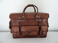  Vintage Ledertasche Travel