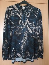 Via Milano Jersey Damenbluse Bluse, Größe 44, gebraucht