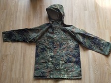 Bundeswehr Nässeschutz Jacke Flecktarn, Größe 48/ 50